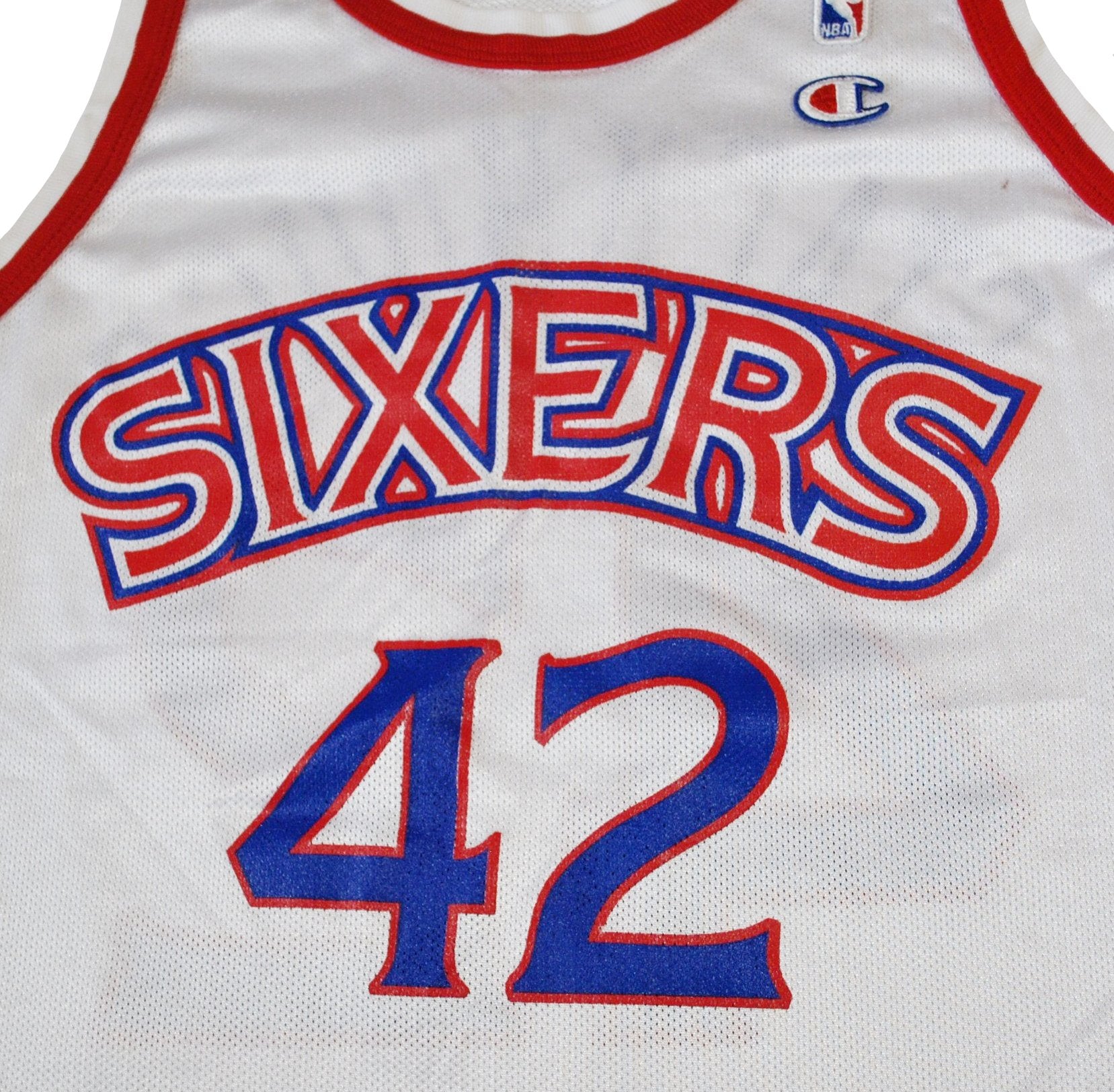 Vintage Champion Brand Philadelphia 76ers Jerry Stackhouse Jersey