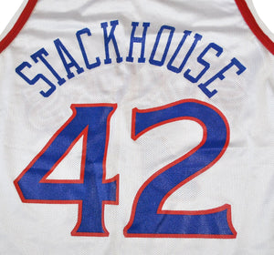 Vintage Champion Brand Philadelphia 76ers Jerry Stackhouse Jersey Size Large