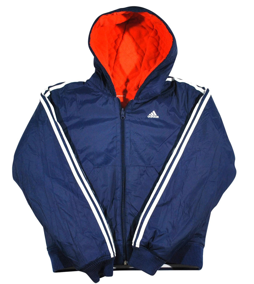 mens Lænestol Krønike Vintage Adidas Reversible Jacket Size Small – Yesterday's Attic