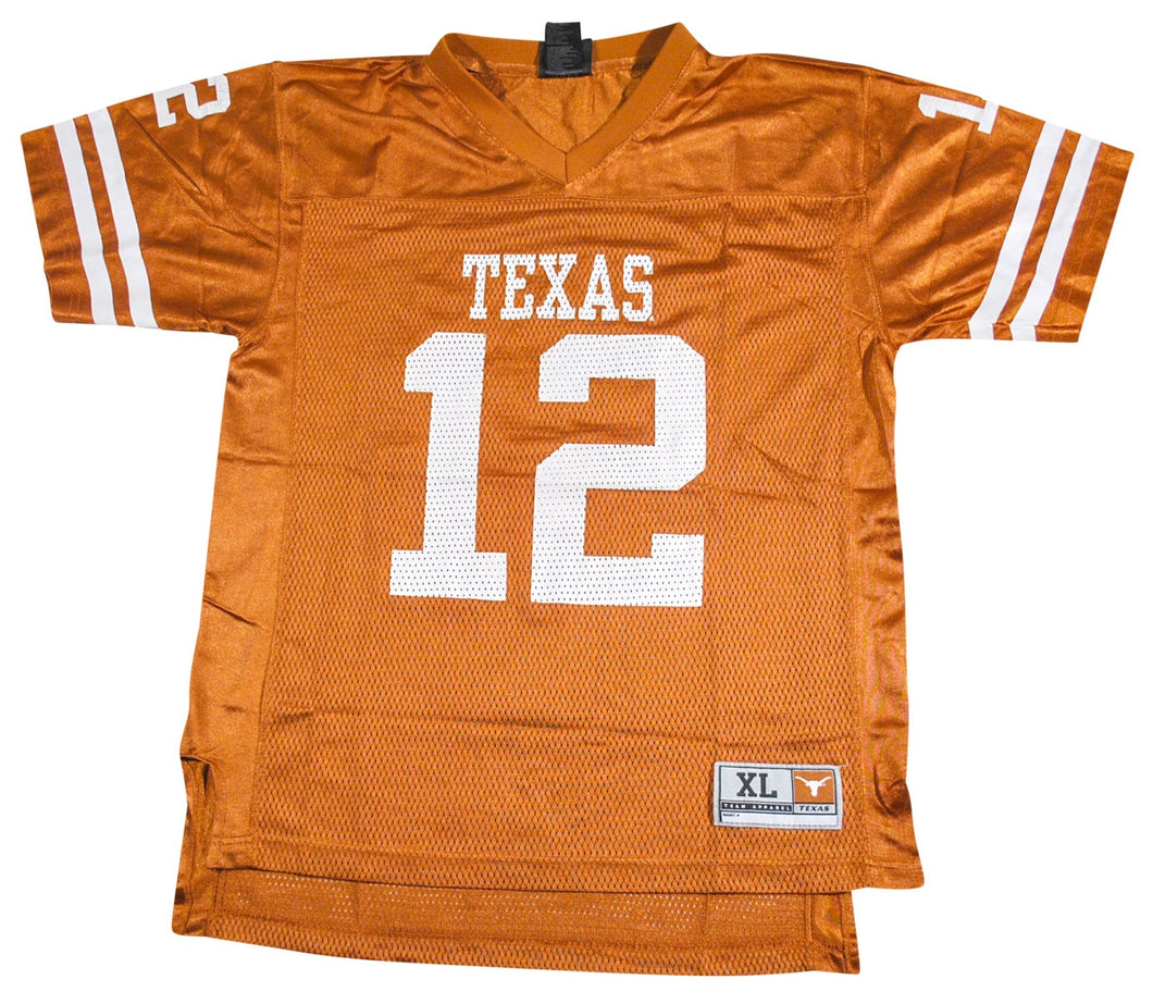 Texas Longhorns Jersey Size Youth X-Large