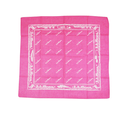 Vintage L.L. Bean Pink Bandana