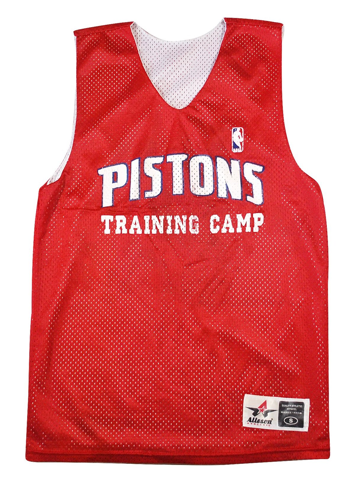 Vintage Detroit Pistons Quarter Zip Warmup Shooting Jersey Size 2XL NB –  Throwback Vault