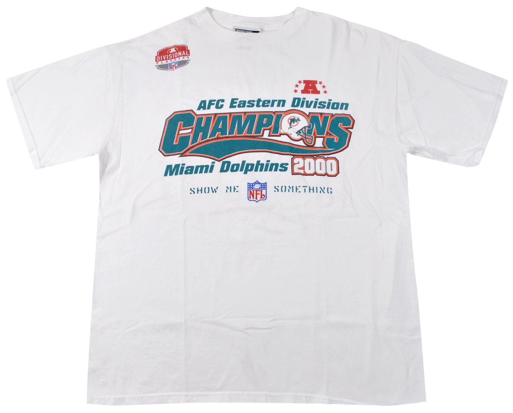 Vintage Miami Dolphins 2000 AFC East Champions Shirt Size Large –  Yesterday's Attic