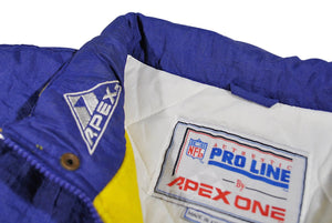 Vintage Minnesota Vikings Apex Heavy Jacket Size Medium