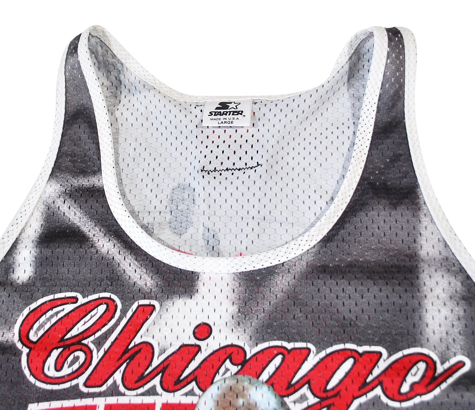 Vintage Chicago Bulls Starter Jersey Size M 90s - Depop