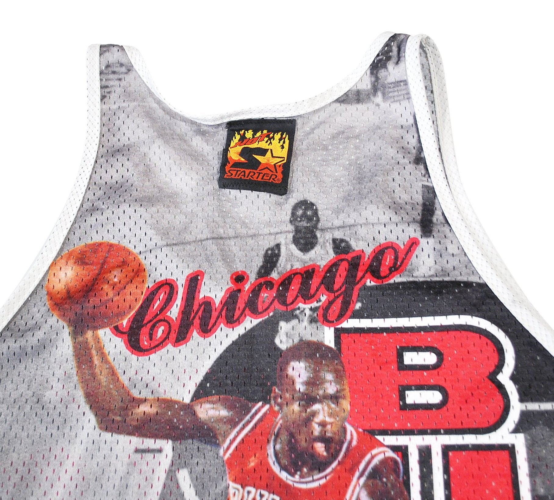Vintage 1990's Chicago Bulls Michael Jordan Starter Tank-Top Sz. M