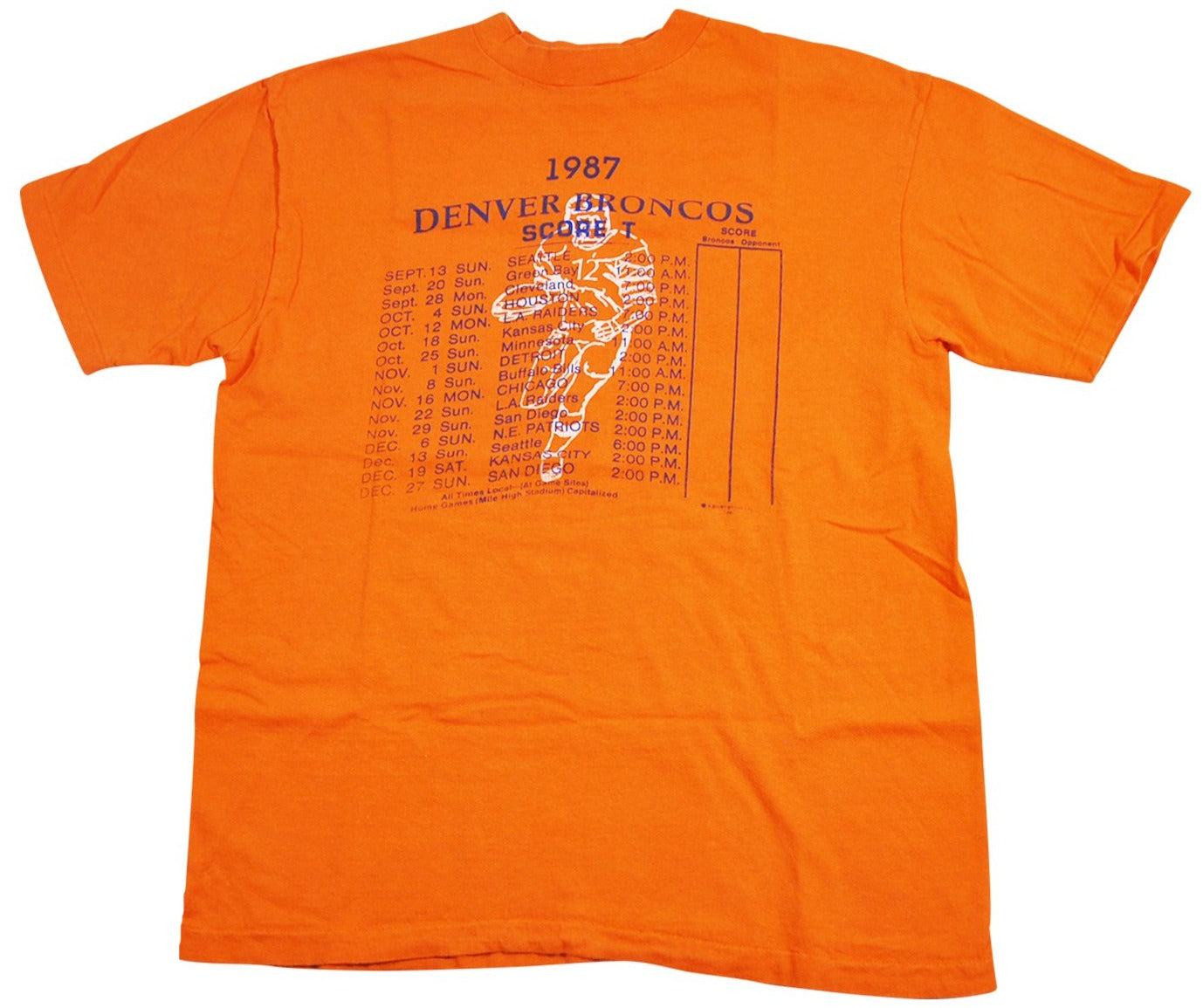 Vintage Denver Broncos Shirt Size Medium – Yesterday's Attic