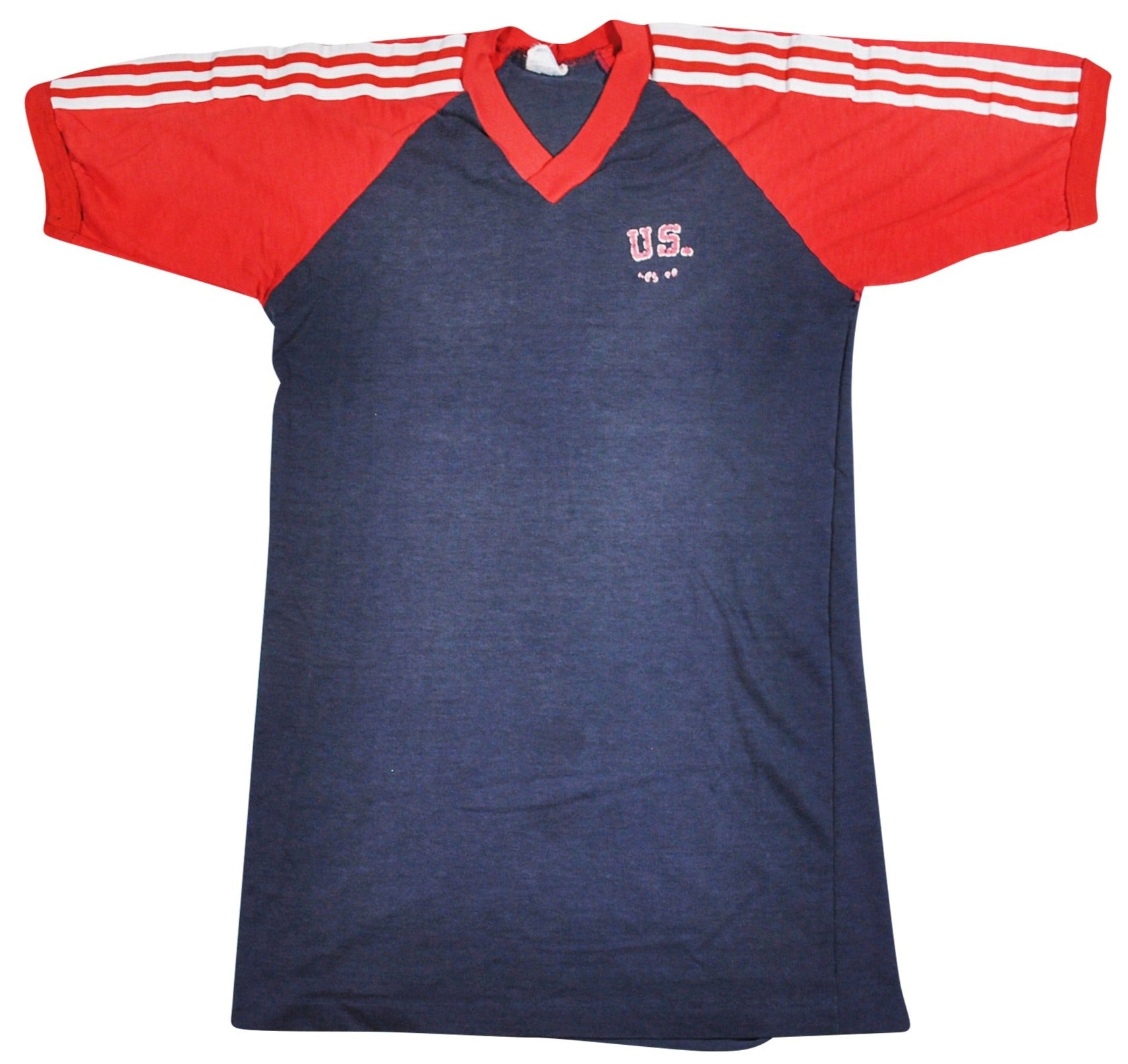 80s adidas vintage shirt USA製 アディダス Vintage Adidas USA 80s Shirt Size Medium(tall) – Yesterday's