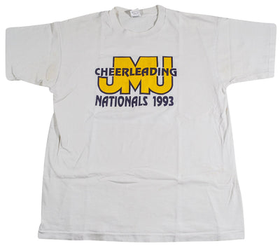 Vintage James Madison 1993 Cheerleading Nationals Shirt Size X-Large