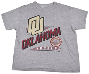 Vintage Oklahoma Sooners Champion Brand Made in USA Shirt Size Large(wide)