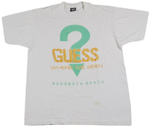 Vintage Guess Where I've Been Rehoboth Beach Shirt Size X-Large