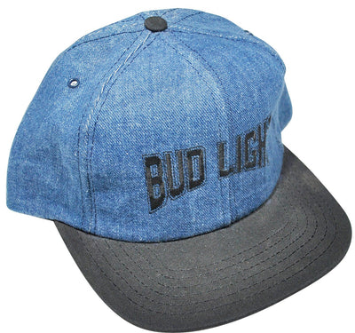 Vintage Bud Light Denim Snapback