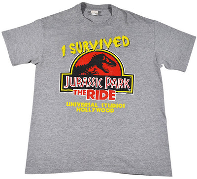 Vintage Jurassic Park 1996 The Ride Shirt Size X-Large