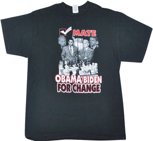 Vintage Obama Biden For Change Shirt Size Large