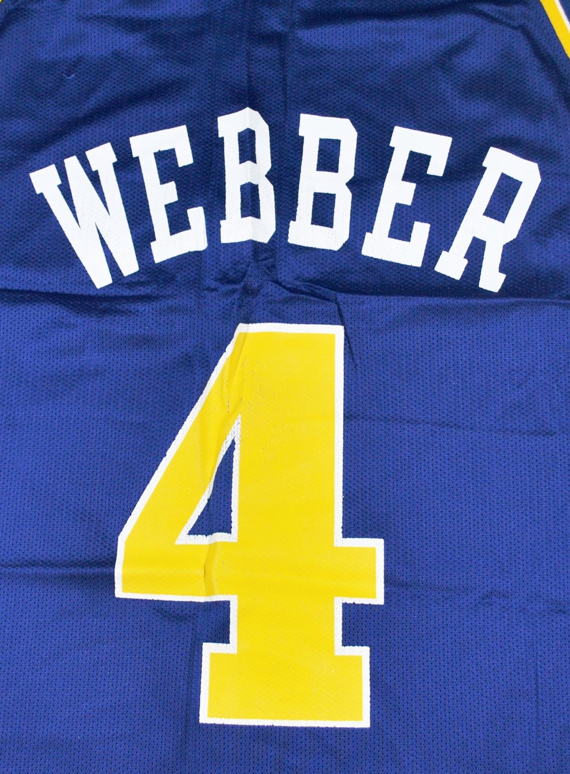 NBA Champion Chris Webber #4 Golden State Warriors Basketball
