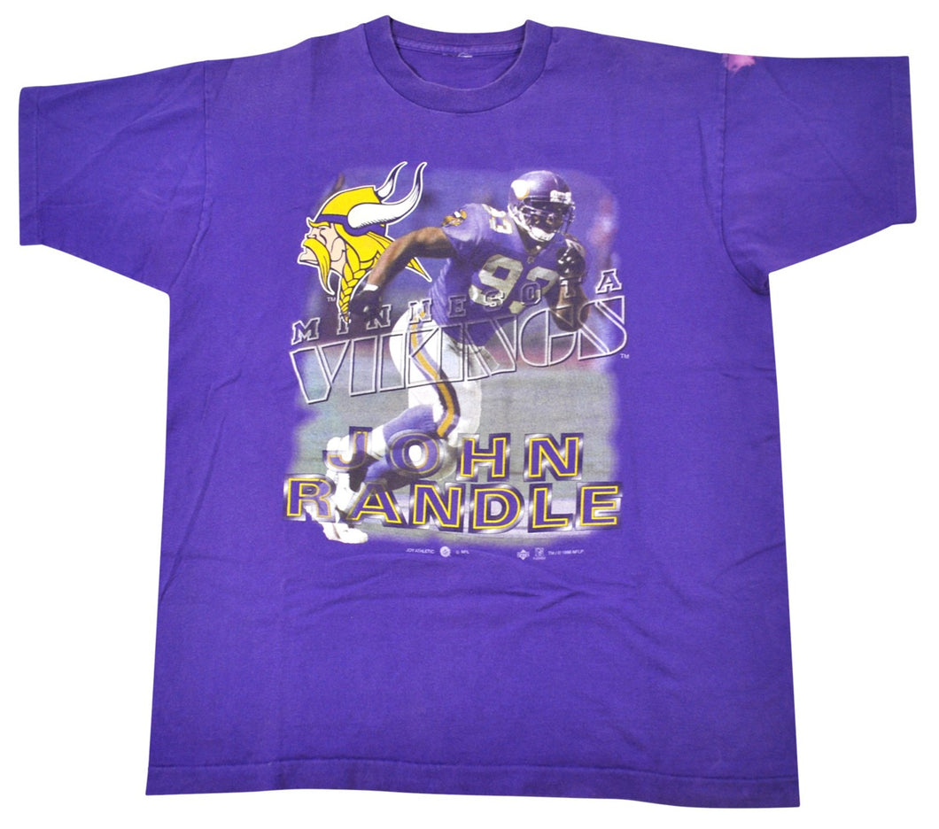 Vintage Minnesota Vikings 1996 John Randle Shirt Size X-Large