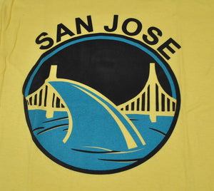 Vintage San Jose Sharks Shirt Size Medium