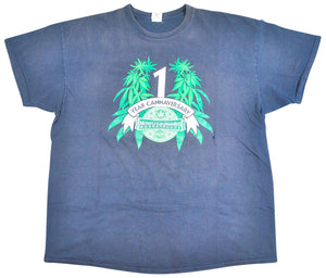NUWU Cannabis 1 Year Anniversary Shirt Size X-Large