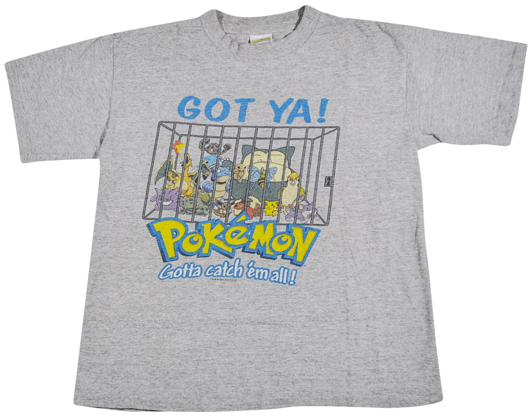 Vintage Pokemon 1999 Shirt Size Youth Medium