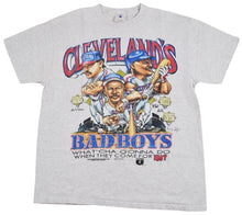 Vintage Cleveland Indians Bad Boys Kenny Lofton Albert Belle Carlos Barga Shirt Size Large