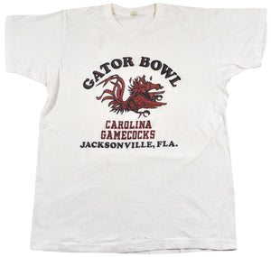 Vintage South Carolina Gamecocks Gator Bowl 80s Shirt Size Large