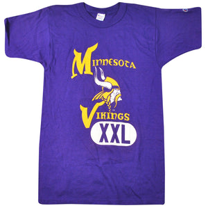 Vintage Minnesota Vikings Champion Brand Shirt Size Small(tall)