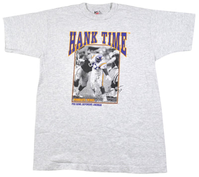 Vintage Minnesota Vikings Hank Time Henry Thomas Shirt Size Medium