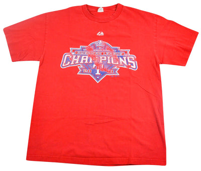 Vintage Texas Rangers 2010 AL Champions Shirt Size Large