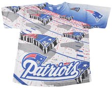 Vintage New England Patriots 1995 Magic Johnson Brand Shirt Size X-Large