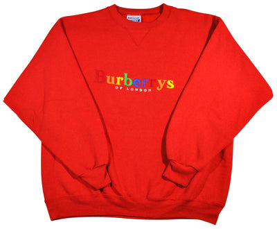 Vintage Burberrys of London Bootleg Sweatshirt Size Large