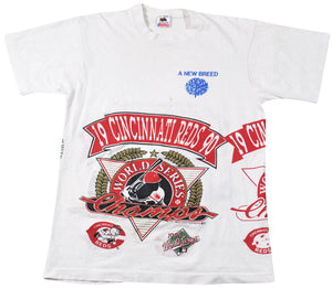Vintage Cincinnati Reds 1990 World Series Shirt Size Medium