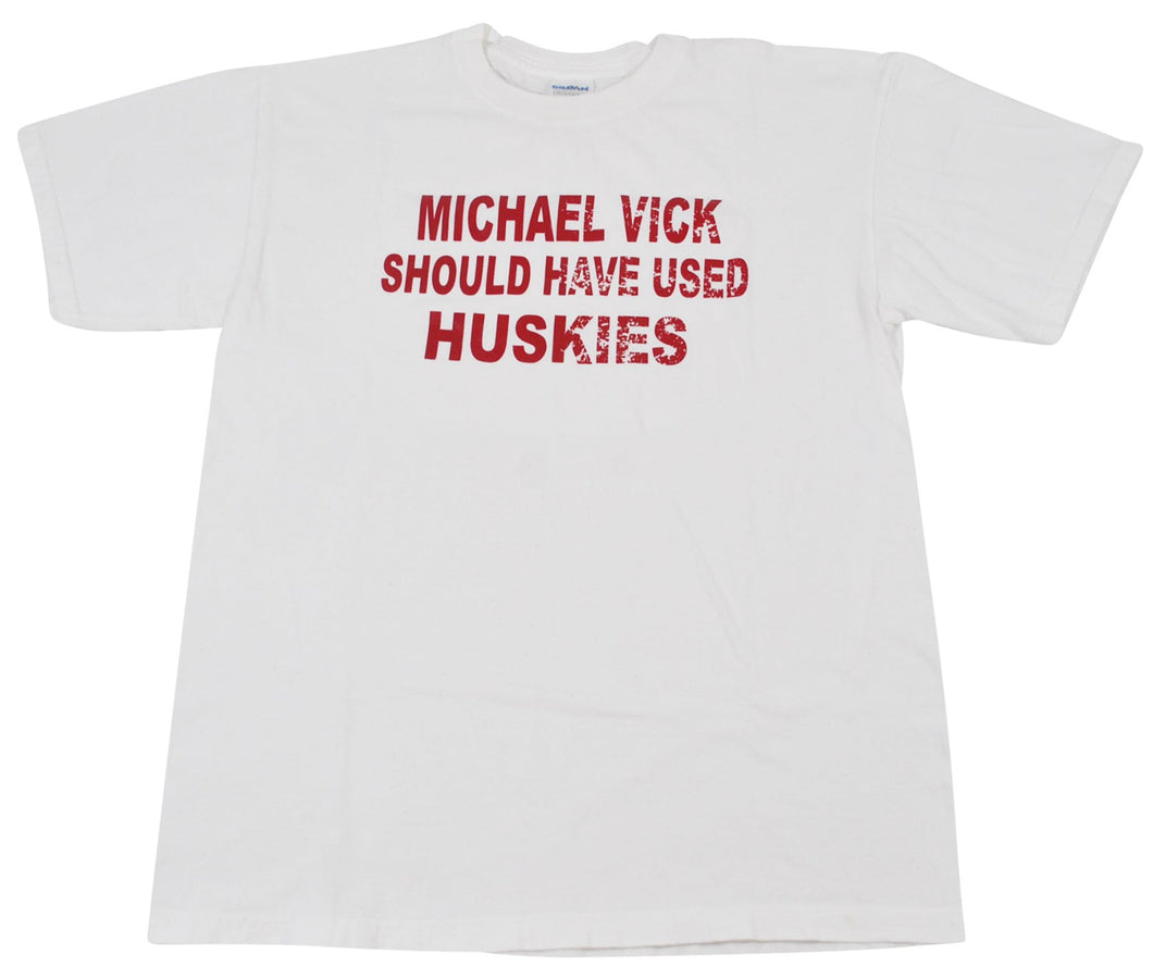 Vintage Michael Vick Anti Washington Huskies Shirt Size Medium