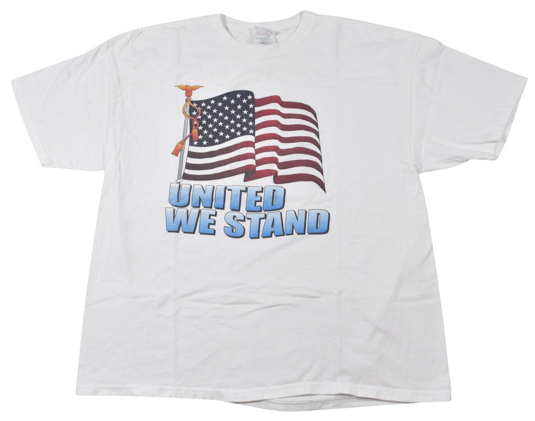 Vintage USA United We Stand Shirt Size Large