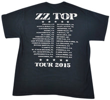 Vintage ZZ Top 2015 Tour Shirt Size Large
