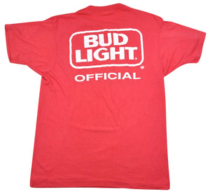 Vintage Bud Light Iron Man 80s Shirt Size Medium