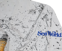 Vintage Sea World All Over Print Ocean Shirt Size X-Large