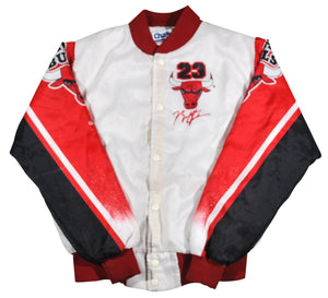 Vintage Chicago Bulls Michael Jordan Chalk Line Jacket Size Youth X-Large