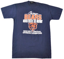 Vintage Chicago Bears Monsters of the Midway 1985 NFC Division Champions Shirt Size Medium