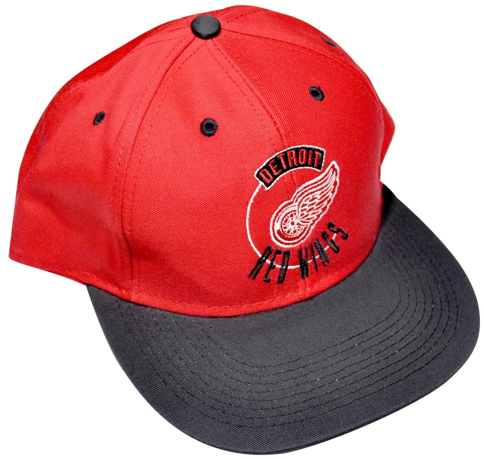 Detroit Red Wings Mitchell & Ness Vintage Sharktooth Snapback Hat