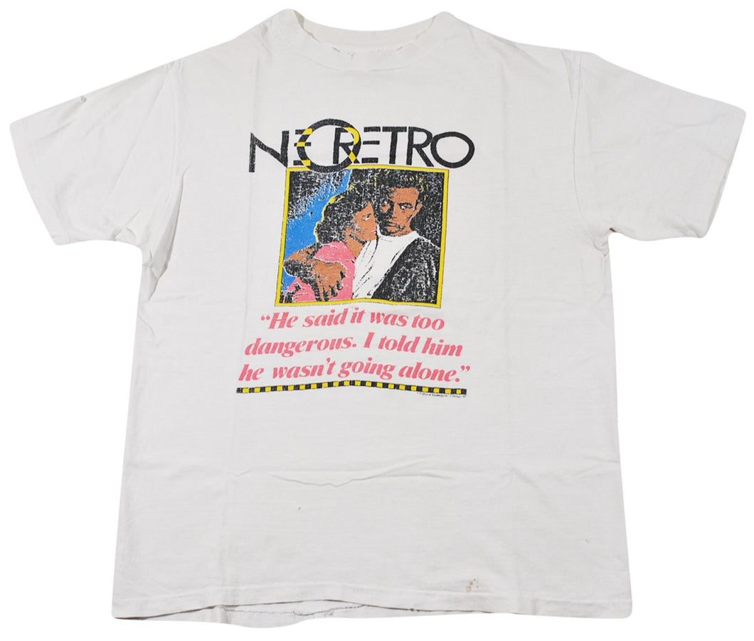 Vintage No Retro 1987 Thrashed Shirt Size Medium