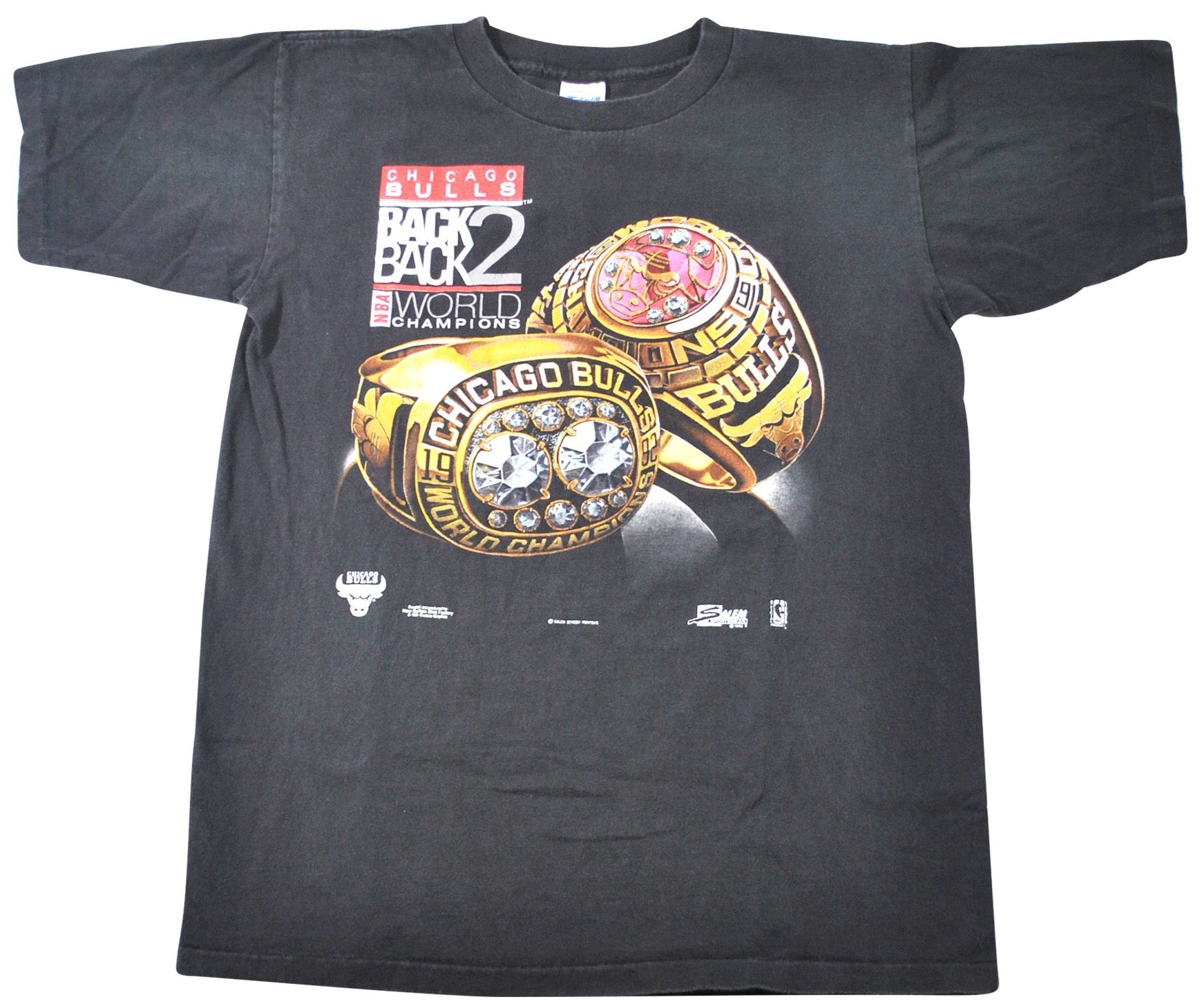 Vintage Chicago Bulls 1992 Back 2 Back Salem Sportswear
