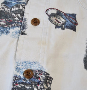 Vintage Woolrich Button Shirt Size Large