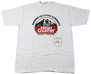 Vintage High Country Moist Snuff Shirt Size X-Large