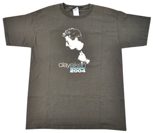 Vintage Clay Aiken 2004 Tour Shirt Size Large