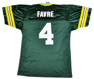 Vintage Green Bay Packers Brett Favre Jersey Size Youth Medium