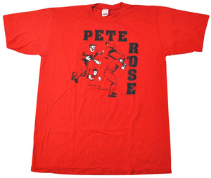Vintage Cincinnati Reds 1985 Pete Rose Shirt Size Large