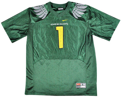 Vintage Oregon Ducks Nike Jersey Size Youth Large