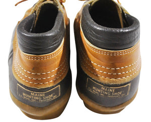 Vintage L.L. Bean Original "Maine Hunting Shoe" Duck Boots Size Women 8 or Men 6