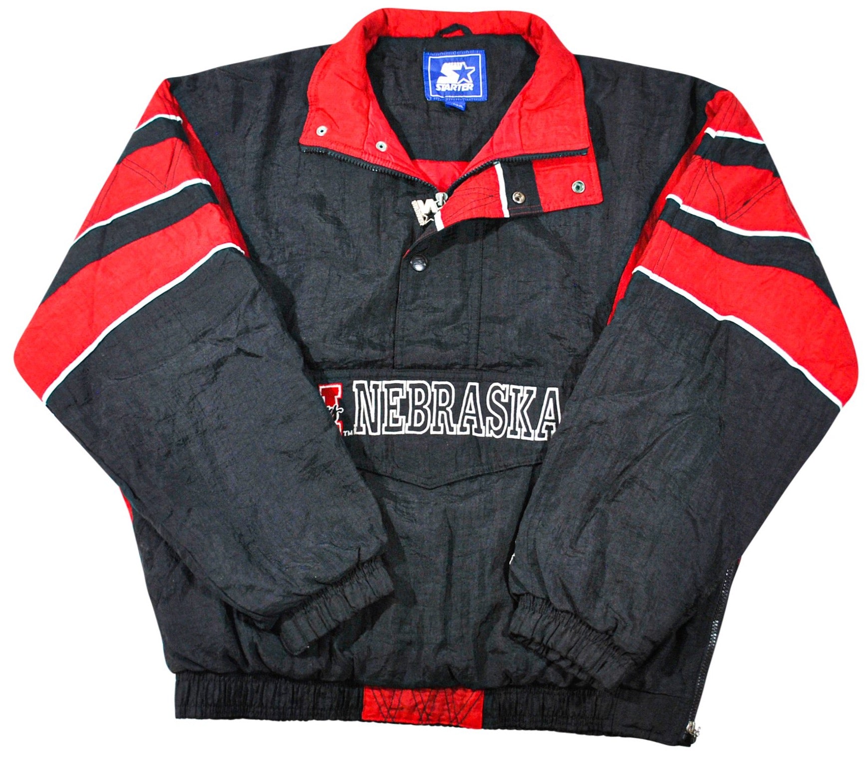 Vintage Nebraska Cornhuskers Starter Brand Jacket Size Large – Yesterday's  Attic