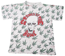 Vintage Stoned To The Bones 90s Weed Shirt Size Large